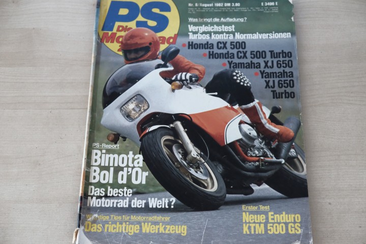 PS Sport Motorrad 08/1982
